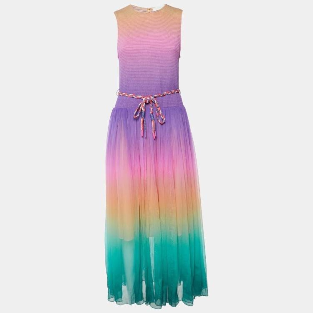ZIMMERMAN CIRA SHIRRED MIDI DRESS - Picture 5 of 15
